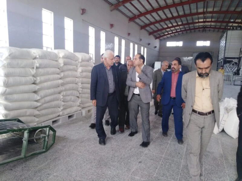 بازدید از کارخانه آرد