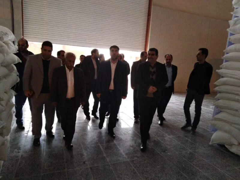 افتتاح کارخانه آرد خورشید دانه